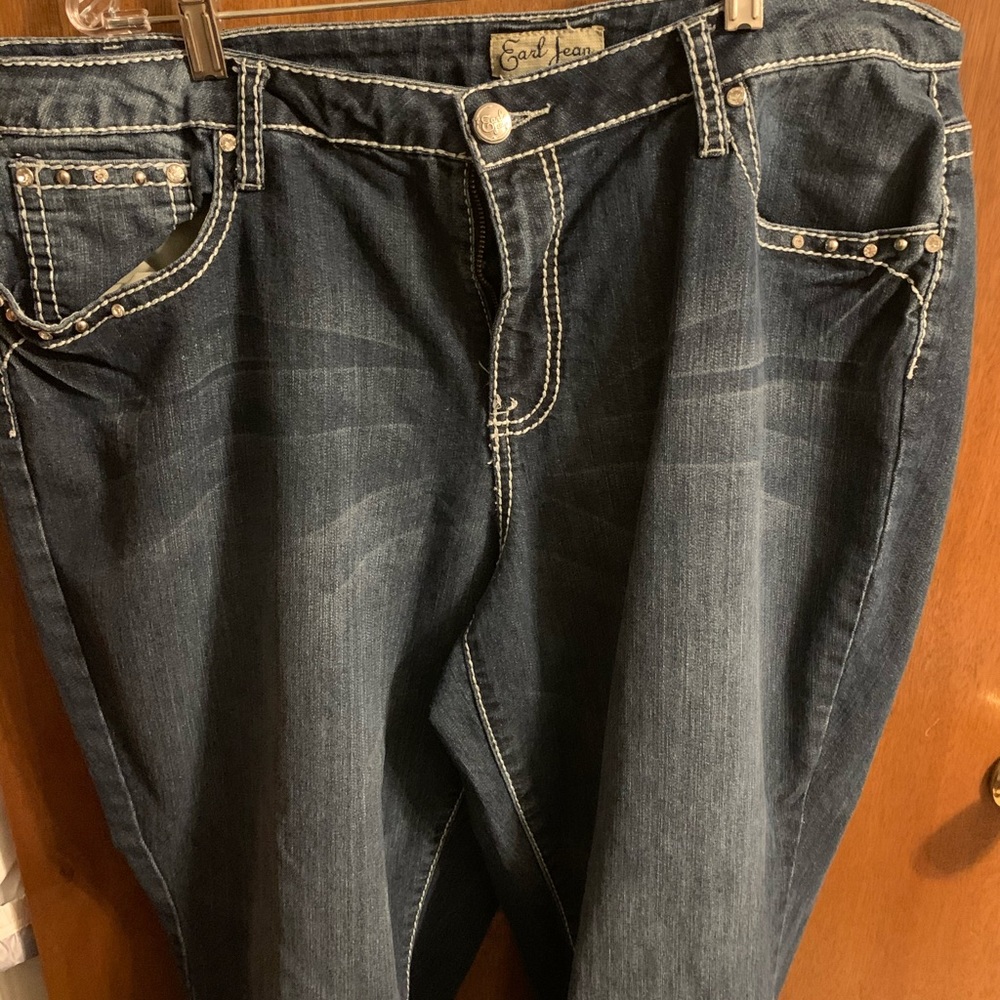 Earl Jeans, Size 20, Inseam 27, Boot cut
